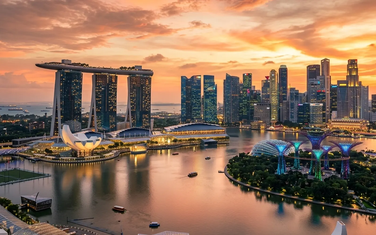 Singapore skyline